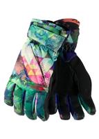 Obermeyer Cornice Glove - Youth - Fractal Floral - Obermeyer Cornice Glove - WinteKids.com