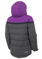 Girls Madison Technical Jacket - Deep Charcoal Melange - Sunice Girls Madison Technical Jacket - WinterKids.com                                                                                                