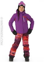 Girls Naquita Technical Jacket - Purple Magic - Sunice Girls Naquita Technical Jacket - WinterKids.com                                                                                                