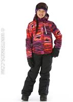 Girls Naquita Technical Jacket - Purple Magic Spectrum - Sunice Girls Naquita Technical Jacket - WinterKids.com                                                                                                