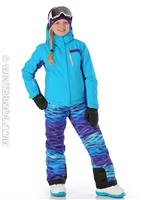 Girls Naquita Technical Jacket - Turq - Sunice Girls Naquita Technical Jacket - WinterKids.com                                                                                                