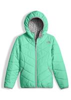 The North Face Reversible Perrito Jacket - Girl's - Bermuda Green - The North Face Girls Reversible Perrito Jacket - WinterKids.com
