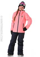 Girls Sula Insulated Jacket - Peach - Billabong Girls Sula Insulated Jacket - WinterKids.com                                                                                                