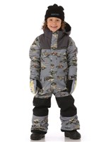 Burton Minishred Striker One Piece - Boy's - Survivalist / Trocadero