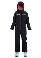 Girls Game Piece One Piece Suit - True Black / Technicat Dream - Burton Girls Game Piece One Piece Suit - WinterKids.com