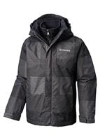 Boys Bugaboo II 3-in-1 Jacket - Grill Plaid - Columbia Boys Bugaboo II 3-in-1 Jacket - WinterKids.com