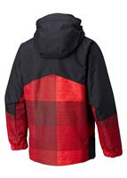 Boys Bugaboo II 3-in-1 Jacket - Red Spark Plaid - Columbia Boys Bugaboo II 3-in-1 Jacket - WinterKids.com