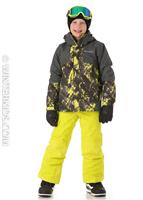 Boys Bugaboo II 3-in-1 Jacket - Yellow / Black - Columbia Boys Bugaboo II 3-in-1 Jacket - WinterKids.com