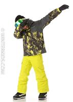 Boys Bugaboo II 3-in-1 Jacket - Yellow / Black - Columbia Boys Bugaboo II 3-in-1 Jacket - WinterKids.com