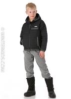 Youth Mountainside Full Zip Jacket - Black / Grill - Columbia Youth Mountainside Full Zip Jacket - WinterKids.com                                                                                          