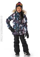 Girls Espan Jacket - Paint Pallete - Nikita Girls Aspen Jacket - WinterKids.com                                                                                                            