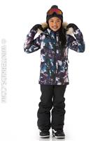 Girls Espan Jacket - Paint Pallete - Nikita Girls Aspen Jacket - WinterKids.com                                                                                                            