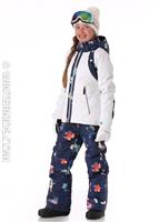 Girls Haana Jacket - White (16010) - Obermeyer Girls Haana Jacket - WinterKids.com                                                                                                         