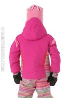 Toddler Girls Twist Jacket - Back To Fuchia - Obermeyer Toddler Girls Twist Jacket - WinterKids.com                                                                                                 