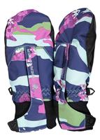 Obermeyer Thumbs Up Mitten Print - Youth - Camo-Girl Purple