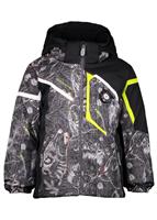 Toddler Boys Endeavor Jacket - Howl Grey Print (18109) - Obermeyer Toddler Boys Endeavor Jacket - WinterKids.com                                                                                               