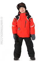 Toddler Boys Kestrel Jacket - Red - Obermeyer Toddler Boys Kestrel Jacket - WinterKids.com                                                                                                