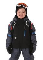 Toddler Boys Kestrel Jacket - Theorum Print - Obermeyer Toddler Boys Kestrel Jacket - WinterKids.com                                                                                                