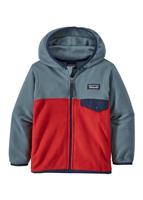 Baby Micro D Snap-T Jacket - Fire - Patagonia Baby Micro D Snap-T Jacket - WinterKids.com