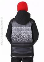 Boys Mission Engineered Youth Jacket - Black / Alpin Youth - Quiksilver Boys Mission Engineered Youth Jacket - WinterKids.com                                                                                      