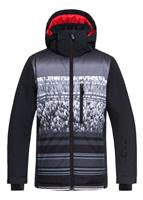 Boys Mission Engineered Youth Jacket - Black / Alpin Youth - Quiksilver Boys Mission Engineered Youth Jacket - WinterKids.com                                                                                      