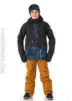 Boys Travis Rice Ambition Youth Jacket - Daphne Blue / Stellar - Quiksilver Boys Travis Rice Ambition Youth Jacket - WinterKids.com                                                                                    