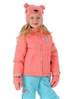Toddler Girls Anna Jacket - Shell Pink - Roxy Toddler Girls Anna Jacket - WinterKids.com                                                                                                       