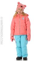Toddler Girls Anna Jacket - Shell Pink - Roxy Toddler Girls Anna Jacket - WinterKids.com                                                                                                       