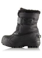 Sorel Snow Commander Boot - Youth - Black / Charcoal - Sorel Childrens Snow Commander Boot - WinterKids.com                                                                                                  