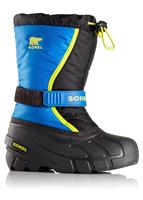 Sorel Flurry Boot - Youth - Black / Super Blue