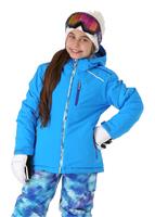 Girls Ella Jacket - Azure - Sunice Girls Ella Jacket - WinterKids.com                                                                                                             