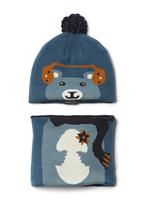 Infant Snow More Hat and Gaiter Set - Blue Heron Bear - Columbia Infant Snow More Hat and Gaiter Set - WinterKids.com                                                                                         