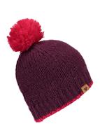 Girls Chicago Knit Pom Hat - Drop The Beet (19077) - Obermeyer Girls Chicago Knit Pom Hat - WinterKids.com                                                                                                 