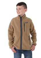 Boys Retro Pile Jacket - Mojave Khaki - Patagonia Boys Retro Pile Jacket - WinterKids.com                                                                                                     