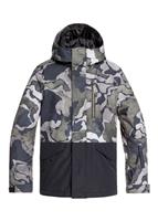 Mission Block Youth Jacket - Black Sir Edwards - Quiksilver Mission Block Youth Jacket - WinterKids.com                                                                                                