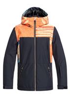 Travis Rice Ambition Youth Jacket - Apricot Orange Tr Sunrise - Quiksilver Travis Rice Ambition Youth Jacket - WinterKids.com                                                                                         