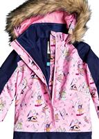 Toddler Paradise Jumpsuit - Prism Pink Snow Trip - Roxy Toddler Paradise Jumpsuit - WinterKids.com                                                                                                       