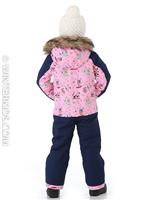 Toddler Paradise Jumpsuit - Prism Pink Snow Trip - Roxy Toddler Paradise Jumpsuit - WinterKids.com                                                                                                       
