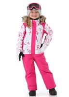 Toddler Paradise Jumpsuit - Bright White School Day - Roxy Toddler Paradise Jumpsuit - WinterKids.com                                                                                                       