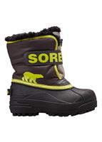 Childrens Snow Commander Boot - Dark Grey / Warning Yellow - Sorel Childrens Snow Commander Boot - WinterKids.com                                                                                                  