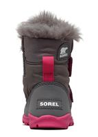 Toddler Whitney Strap Boot - Quarry / Ultra Pink - Sorel Toddler Whitney Strap Boot - WinterKids.com                                                                                                     