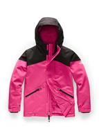 Girls Lenado Insulated Jacket - Mr. Pink - The North Face Girls Lenado Insulated Jacket - WinterKids.com