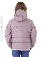 Girls Reversible Perrito Jacket - Ash Purple Mountain Print - The North Face Girls Reversible Perrito Jacket - WinterKids.com                                                                                       