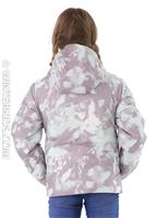 Girls Reversible Perrito Jacket - Ash Purple Mountain Print - The North Face Girls Reversible Perrito Jacket - WinterKids.com                                                                                       
