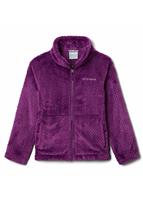 Girls Bugaboo II Fleece 3-In-1 Jacket - Plum Leafscape - Columbia Girls Bugaboo II Fleece 3-In-1 Jacket - WinterKids.com