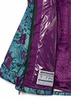 Girls Bugaboo II Fleece 3-In-1 Jacket - Plum Leafscape - Columbia Girls Bugaboo II Fleece 3-In-1 Jacket - WinterKids.com