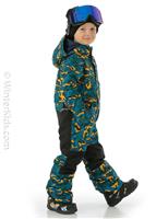 Toddler One Piece - Comic Camo - Burton Toddler One Piece - WinterKids.com                                                                                                             