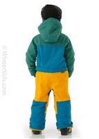 Toddler One Piece - Fir Green / Celestial Blue - Burton Toddler One Piece - WinterKids.com                                                                                                             