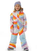 Toddler One Piece - Stout White Rainbow Mashup - Burton Toddler One Piece - WinterKids.com                                                                                                             