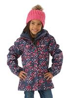 Girls Bugaboo II Fleece 3-In-1 Jacket - Nocturnal Blot - Columbia Girls Bugaboo II Fleece 3-In-1 Jacket - WinterKids.com